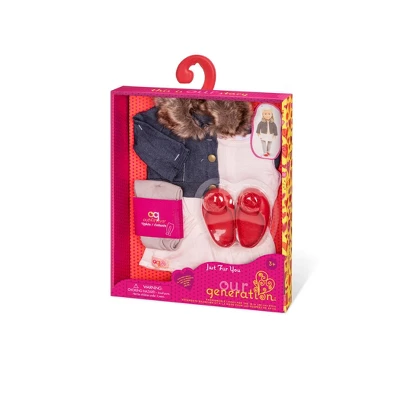 Our Generation Just Fur You Jacket & Dress Outfit For 18" Dolls 2 Our Generation Just Fur You Jacket & Dress Outfit For 18" Dolls - Image 2