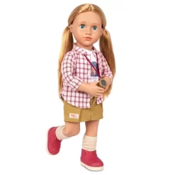 Our Generation Shannon Posable 18" Camping Doll & Storybook -Our Generation GUEST ea4bbada 2c6f 4cc2 800d 5dcb984b6ddf